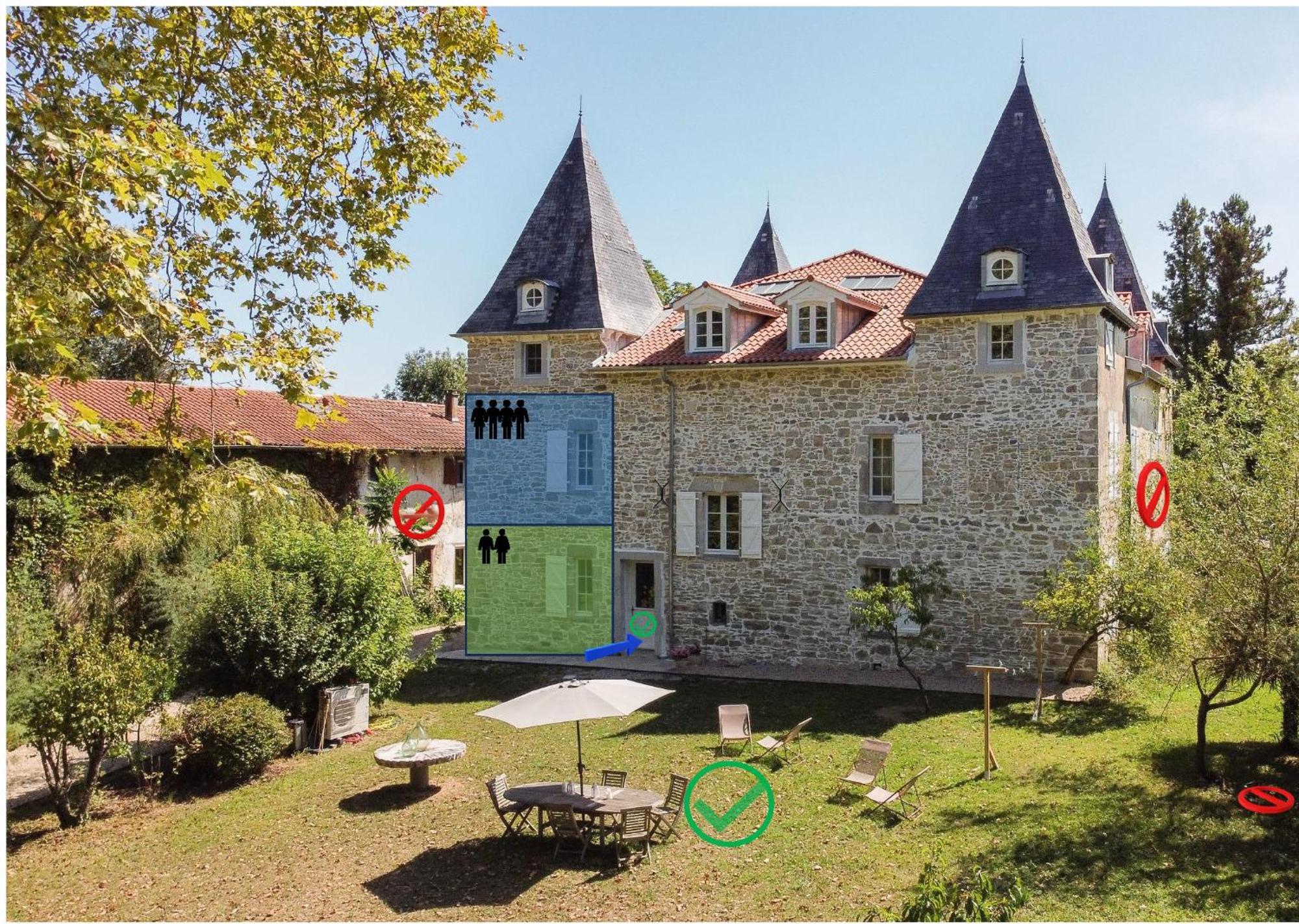 Chateau De Souhy Urcuit Экстерьер фото